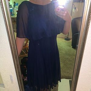 Blue dress perfect for a wedding